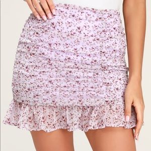 Lulus mini skirt size S brand new worn once
